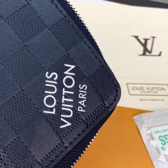 Replica Louis Vuitton Zippy Portafoglio Verticale Damier Infini N60503