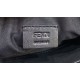 Replica Borsa con motivo FF Mini Baguette Fendi nera