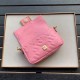 Replica Borsa Fendi Mini Baguette Motivo FF Rosa