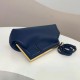 Replica Fendi Prima Borsa Piccola Blu Scuro