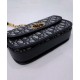 Replica Christian Dior 30 Montaigne Avenue Bag Box pelle di vitello blu scuro