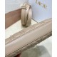 Replica Borsa Christian Dior Small Lady D-Joy Latte Patent Cannage Vitello Albicocca