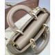 Replica Borsa Christian Dior Small Lady D-Joy Latte Patent Cannage Vitello Albicocca