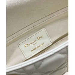 Replica Christian Dior Small Lady D-Joy Bag Latte Patent Cannage Calfskin Cream