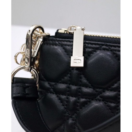 Replica Borsa Christian Dior Club nera