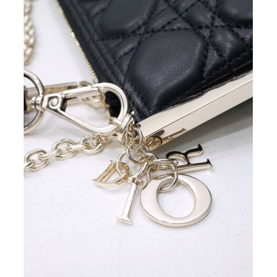 Replica Borsa Christian Dior Club nera