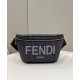 Replica Marsupio in tessuto Fendi FF 7VA562 nero