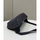 Replica Marsupio in tessuto Fendi FF 7VA562 nero