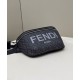 Replica Marsupio in tessuto Fendi FF 7VA562 nero