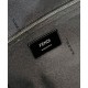 Replica Zaino jacquard Fendi con coulisse FF 7VZ056 Nero
