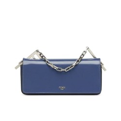 Replica Mini borsa Fendi First Sight 8BS072 blu