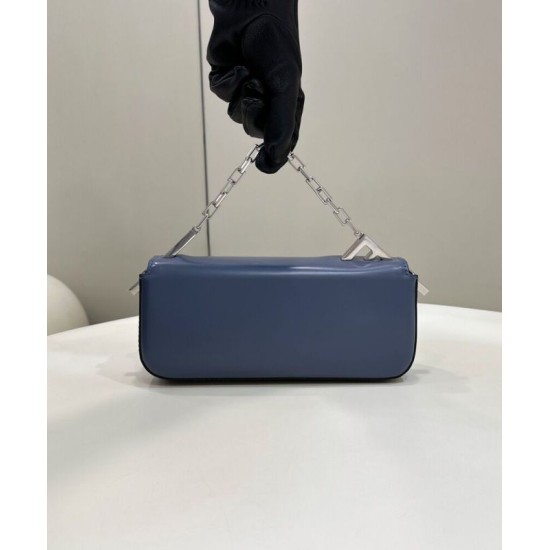 Replica Mini borsa Fendi First Sight 8BS072 blu