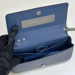 Replica Mini borsa Fendi First Sight 8BS072 blu