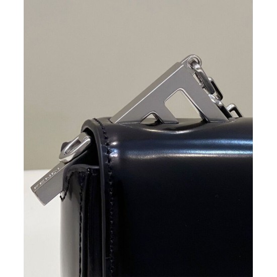Replica Mini borsa Fendi First Sight 8BS072 nera