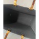 Replica Fendi borsa tote media con motivo Sunshine FF 8BH386 nera