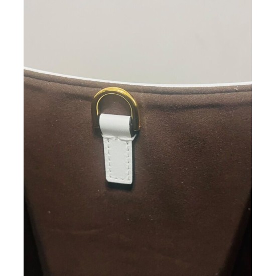 Replica Fendi borsa tote media con motivo Sunshine FF 8BH386 crema