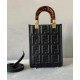 Replica Borsa shopper Fendi Mini Sunshine 8BS051 nera
