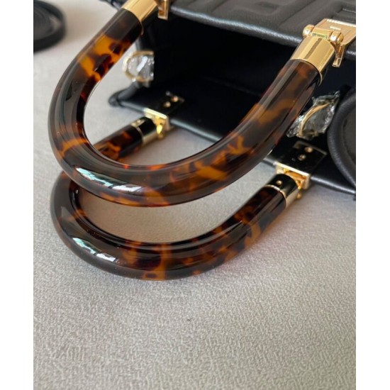 Replica Borsa shopper Fendi Mini Sunshine 8BS051 nera