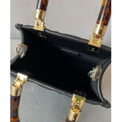Replica Borsa shopper Fendi Mini Sunshine 8BS051 nera Replica Borsa shopper Fendi Mini Sunshine 8BS051 nera