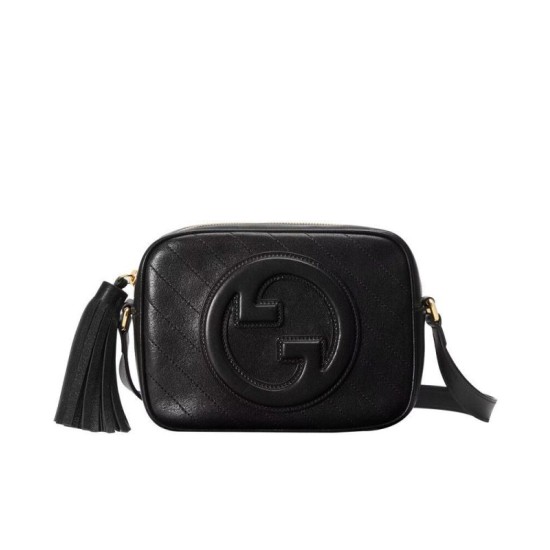 Replica Borsa a tracolla piccola Gucci Blondie 742360 nera