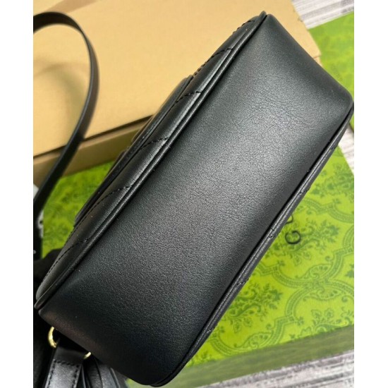 Replica Borsa a tracolla piccola Gucci Blondie 742360 nera