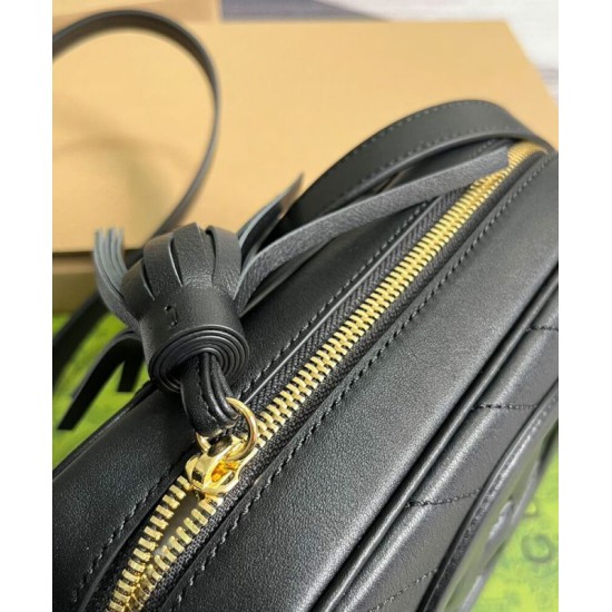 Replica Borsa a tracolla piccola Gucci Blondie 742360 nera