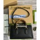 Replica Borsa a tracolla piccola Gucci Diana 735153 nera