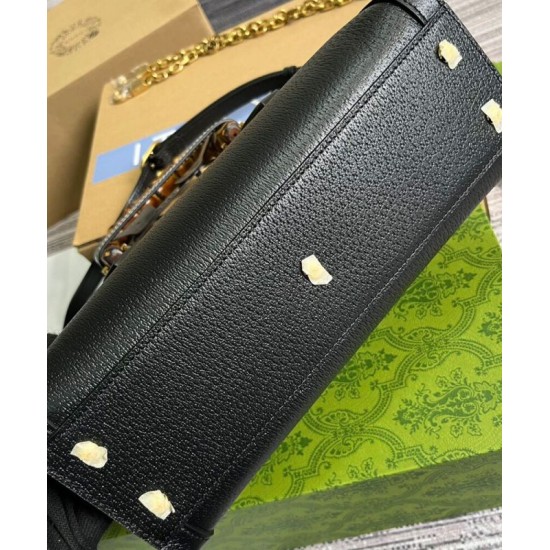 Replica Borsa a tracolla piccola Gucci Diana 735153 nera