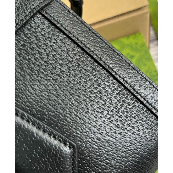 Replica Borsa a tracolla piccola Gucci Diana 735153 nera