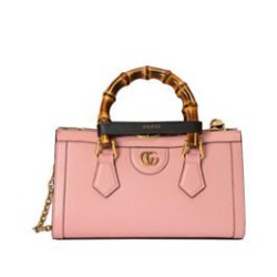 Replica Borsa a tracolla piccola Gucci Diana 735153 Rosa