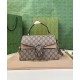 Replica Borsa a mano piccola Gucci Dionysus 739496 Albicocca
