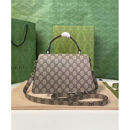 Replica Borsa a mano piccola Gucci Dionysus 739496 Albicocca