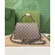 Replica Borsa a mano piccola Gucci Dionysus 739496 Albicocca