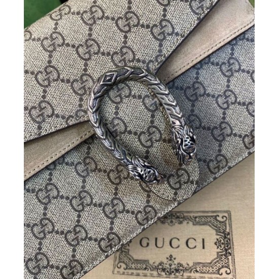 Replica Borsa a mano piccola Gucci Dionysus 739496 Albicocca