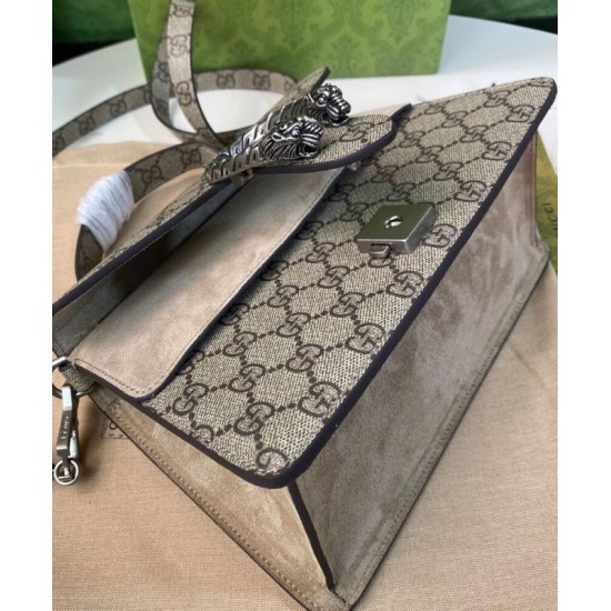 Replica Borsa a mano piccola Gucci Dionysus 739496 Albicocca