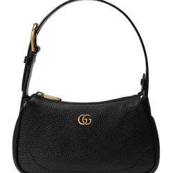 Replica Borsa a tracolla Gucci Aphrodite con doppia G 739076 nera