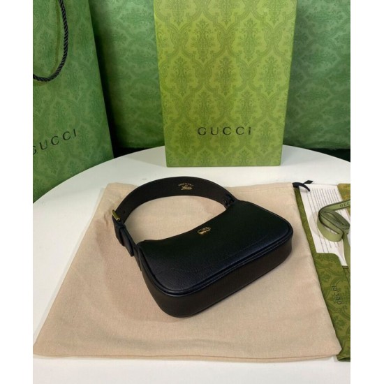 Replica Borsa a tracolla Gucci Aphrodite con doppia G 739076 nera