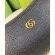 Replica Borsa a tracolla Gucci Aphrodite con doppia G 739076 nera