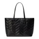 Replica Borsa tote grande Gucci GG Marmont 739684 nera