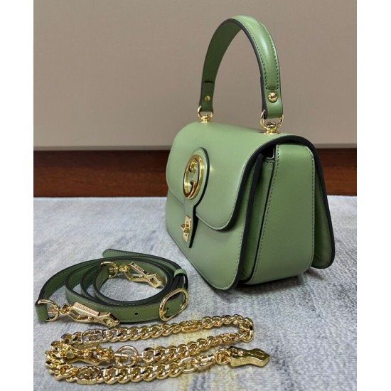 Replica Borsa a mano Gucci Blondie 735101 Verde
