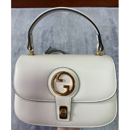 Replica Borsa a mano Gucci Blondie 735101 Crema