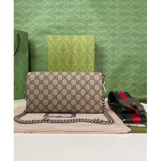 Replica Borsa a tracolla piccola Gucci Dionysus 731782 Caffè scuro Replica Borsa a tracolla piccola Gucci Dionysus 731782 Caffè scuro
