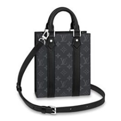 Replica Louis Vuitton Sac Plat Mini M46453 Nero