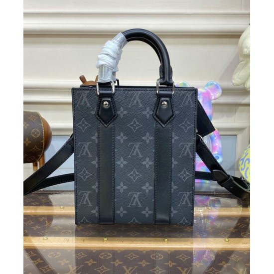Replica Louis Vuitton Sac Plat Mini M46453 Nero