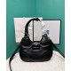 Replica Borsa Prada Moon imbottita in nappa 1BA381 nera Replica Borsa Prada Moon imbottita in nappa 1BA381 nera