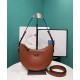 Replica Borsa a tracolla in pelle Prada 1BC194 Caffè