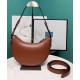 Replica Borsa a tracolla in pelle Prada 1BC194 Caffè