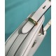 Replica Borsa a tracolla in pelle Prada 1BC194 Crema