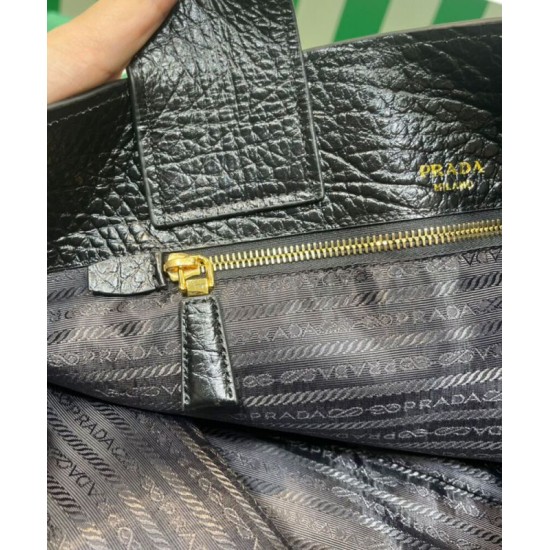 Replica Borsa shopping in pelle Prada 1BG440 nera Replica Borsa shopping in pelle Prada 1BG440 nera