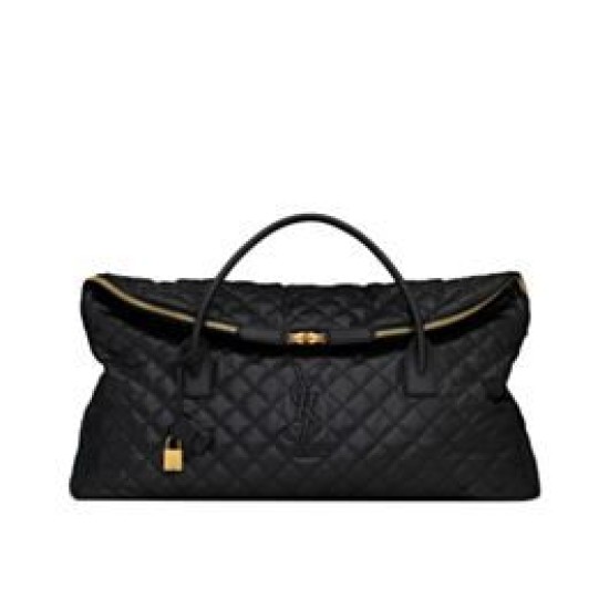 Replica Borsa Da Viaggio Gigante YSL Saint Laurent Es In Pelle Trapuntata Nera Replica Borsa Da Viaggio Gigante YSL Saint Laurent Es In Pelle Trapuntata Nera